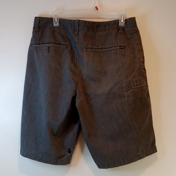 Volcom Shorts Hiking Fishing Outdoor Boat Shorts Casual Men's Sz 34 Gray NICE! - Picture 7 of 16